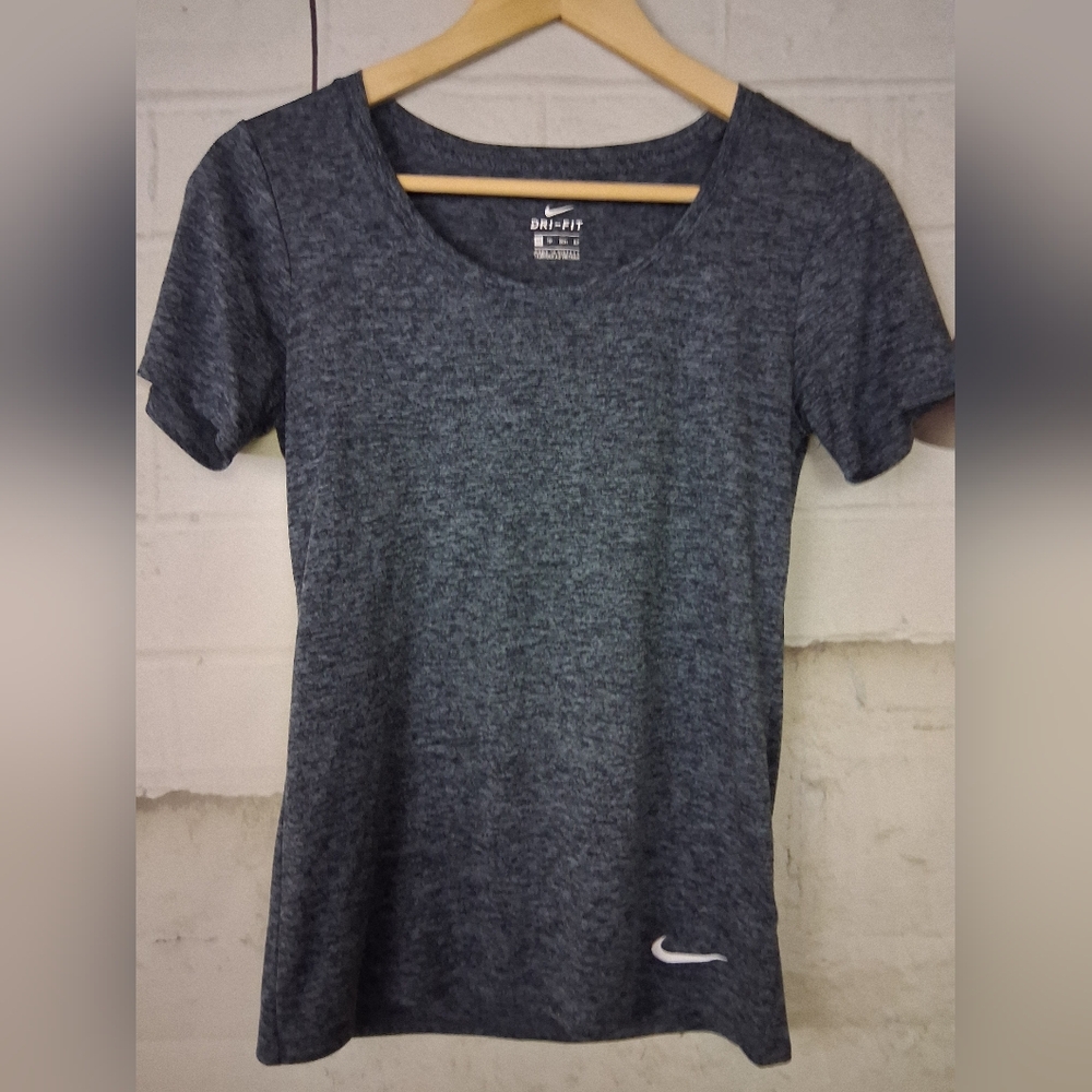 Nike Women's Gray Dri-FIT Top